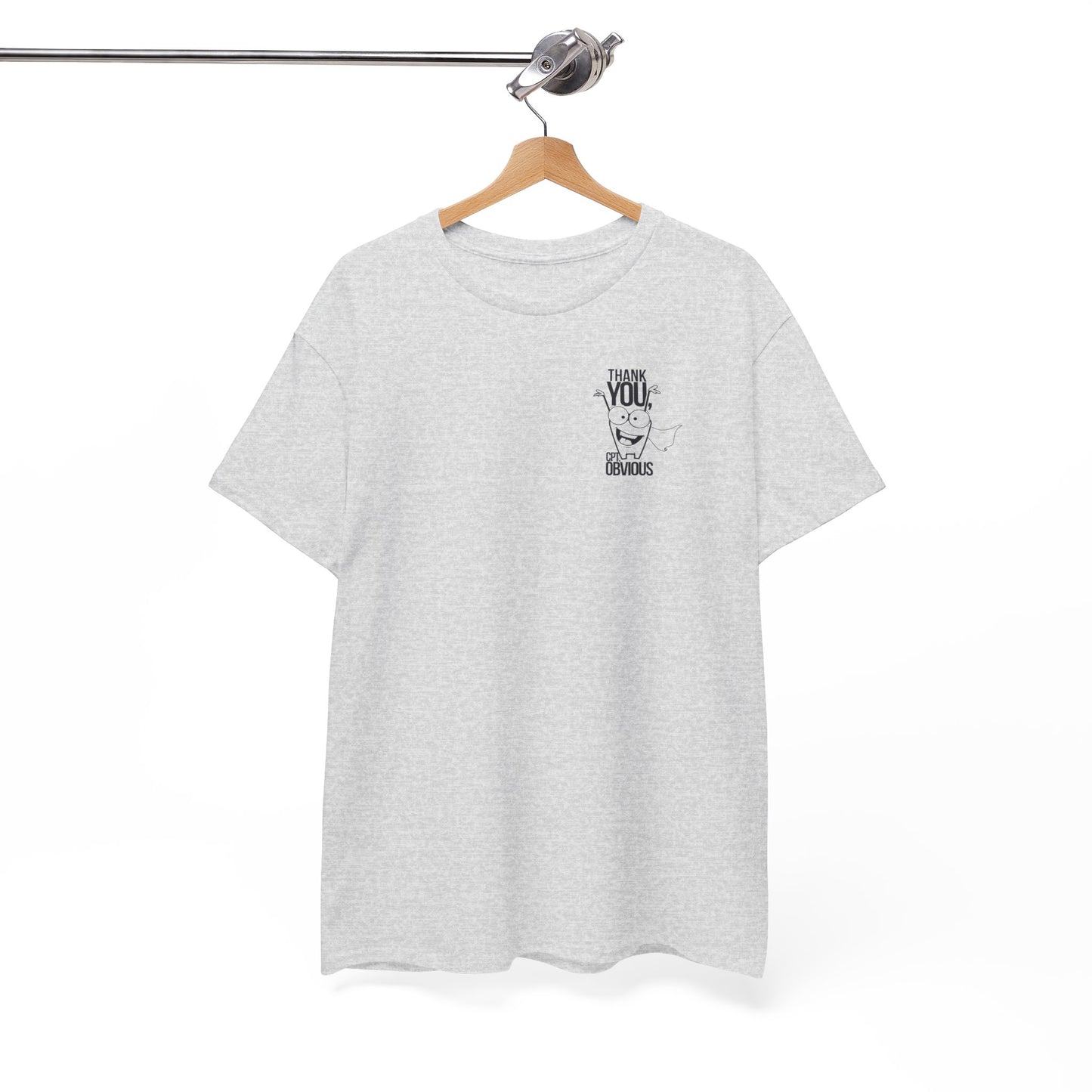 "Capt Obvious" Unisex Heavy Cotton Tee