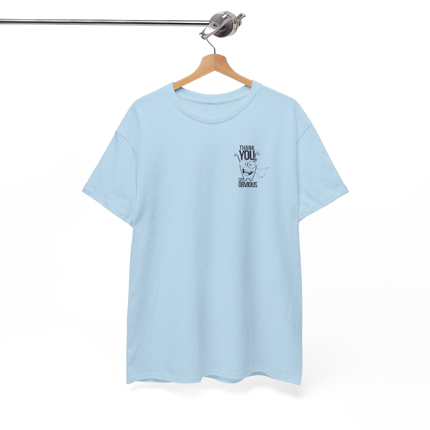 "Capt Obvious" Unisex Heavy Cotton Tee