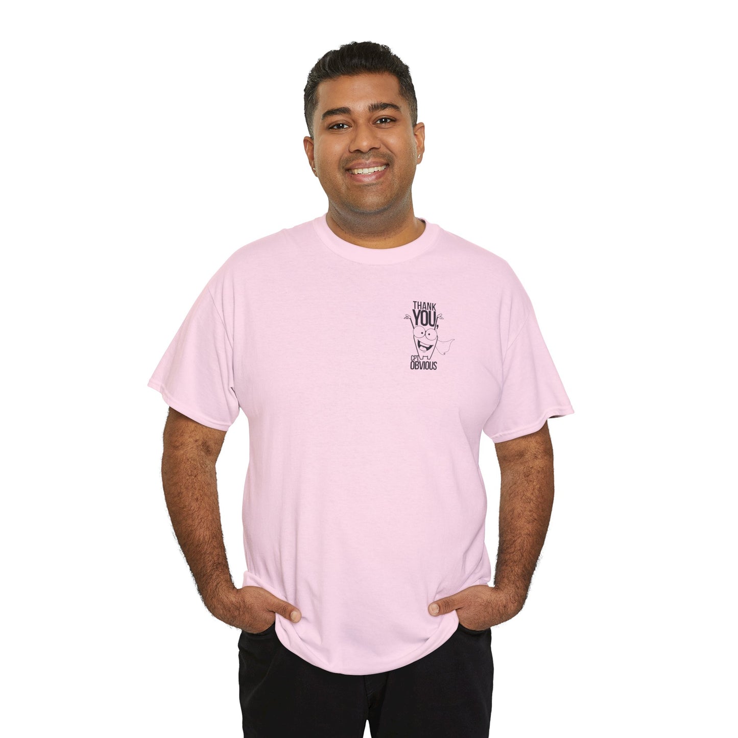 "Capt Obvious" Unisex Heavy Cotton Tee