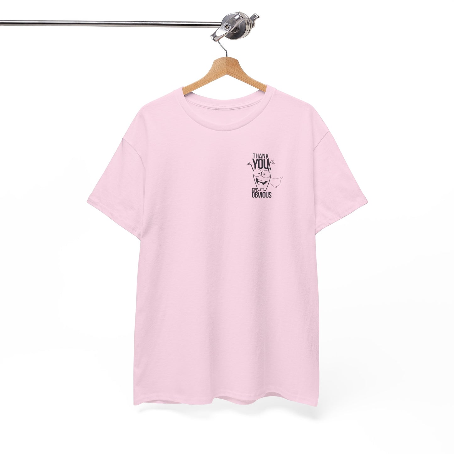 "Capt Obvious" Unisex Heavy Cotton Tee