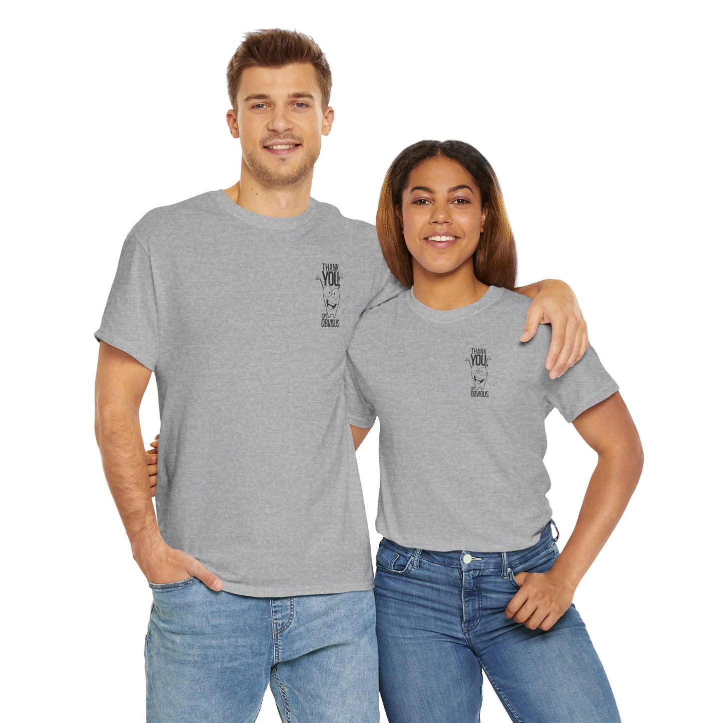 "Capt Obvious" Unisex Heavy Cotton Tee