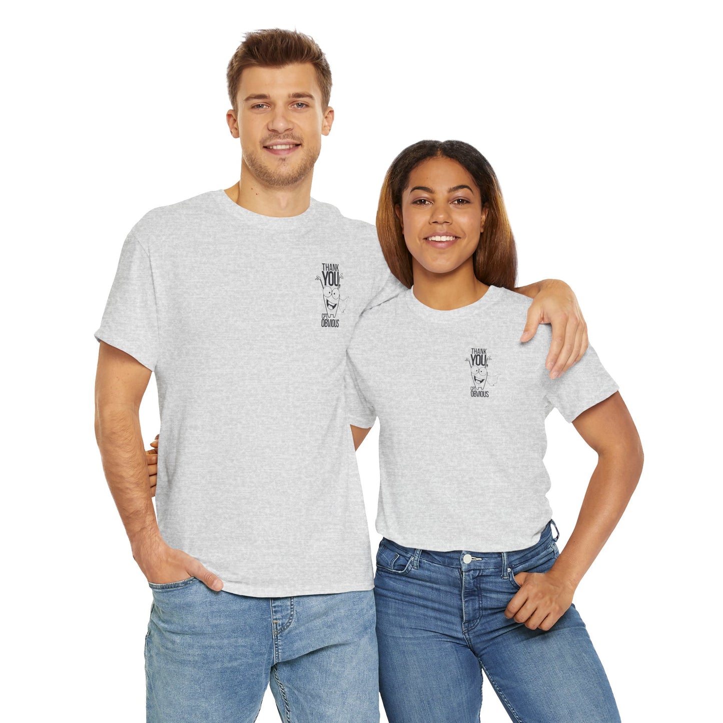 "Capt Obvious" Unisex Heavy Cotton Tee