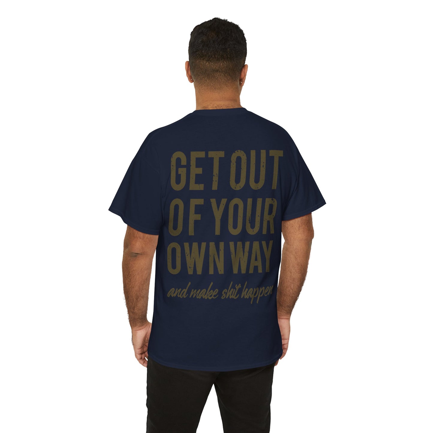 "Make $hit Happen" Unisex Heavy Cotton Tee