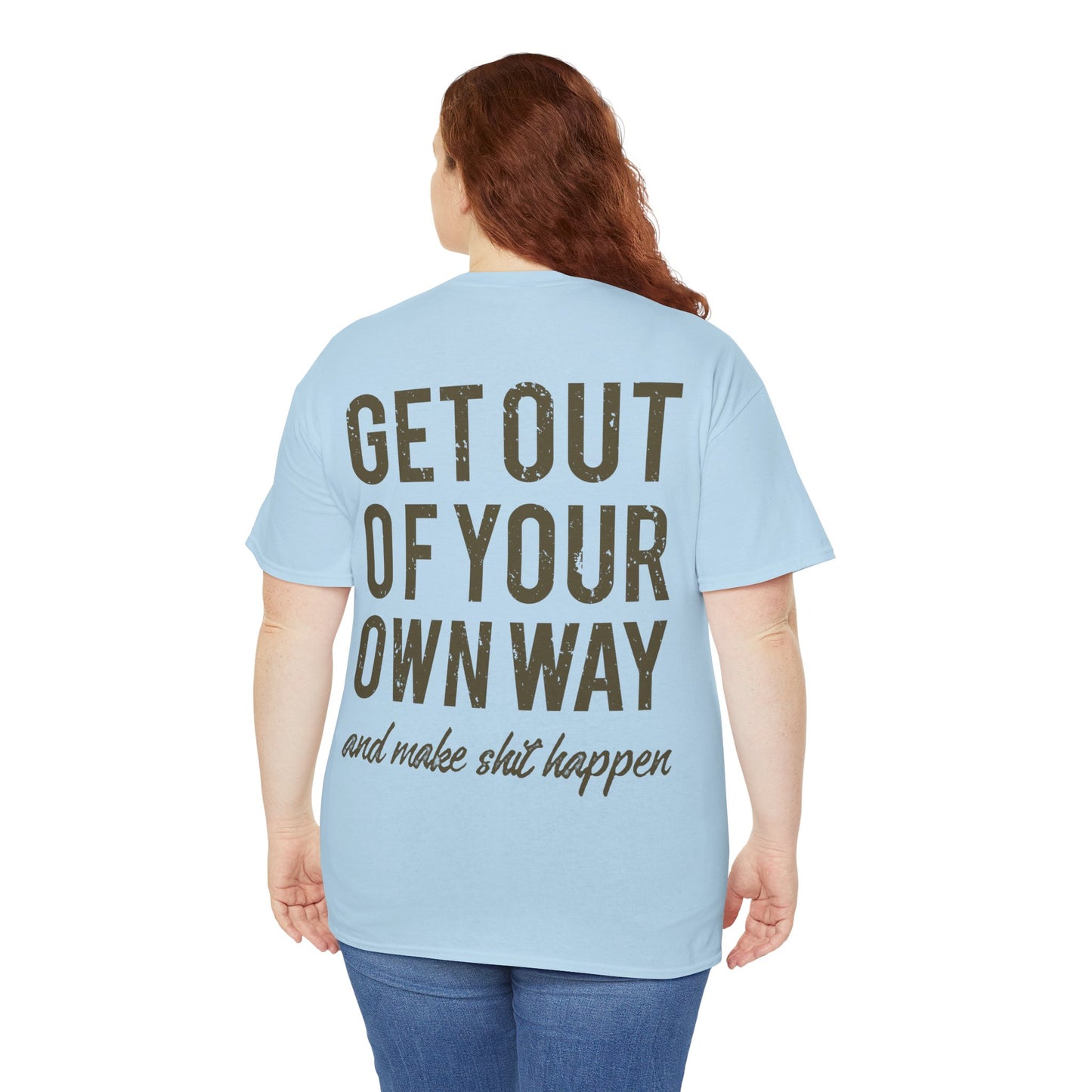 "Make $hit Happen" Unisex Heavy Cotton Tee