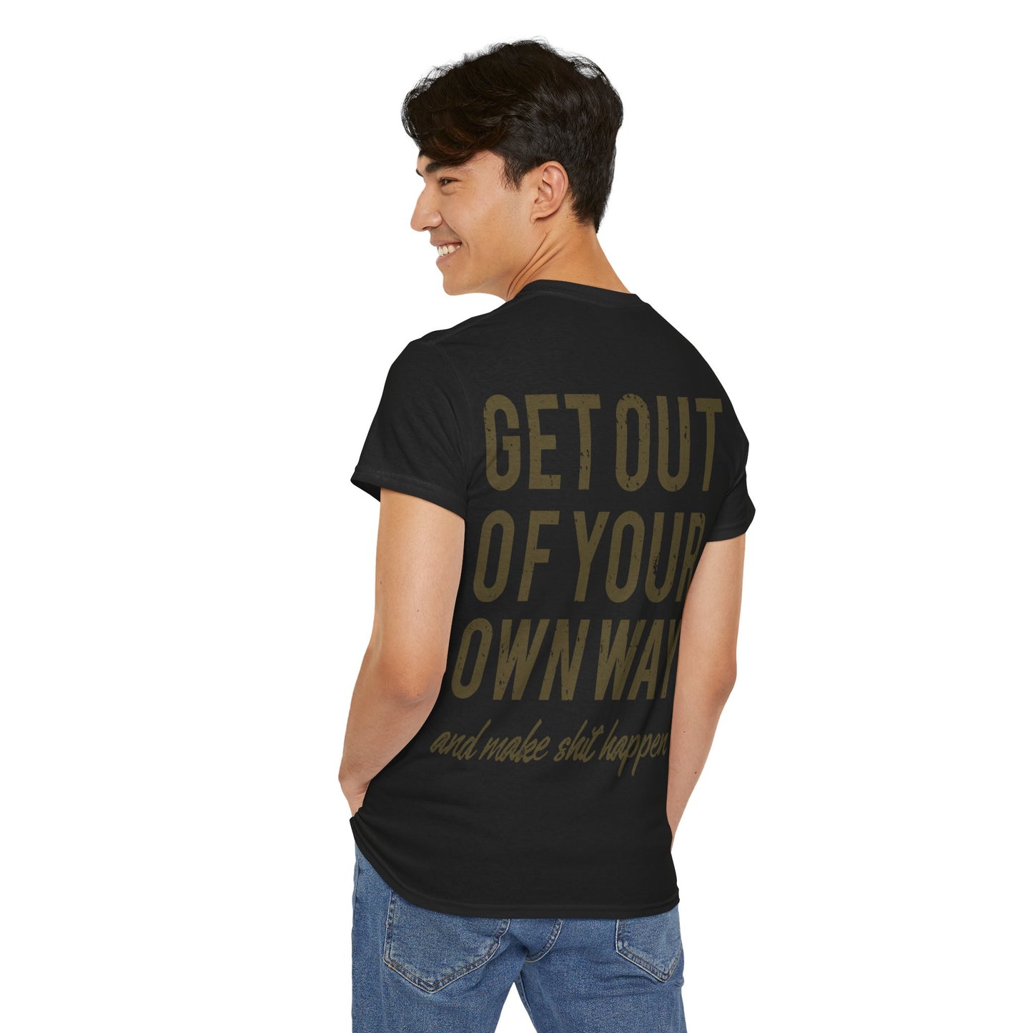 "Make $hit Happen" Unisex Heavy Cotton Tee