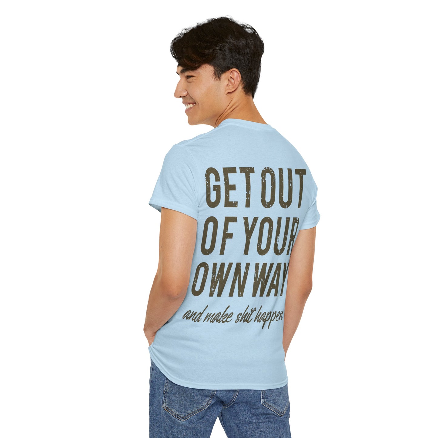 "Make $hit Happen" Unisex Heavy Cotton Tee