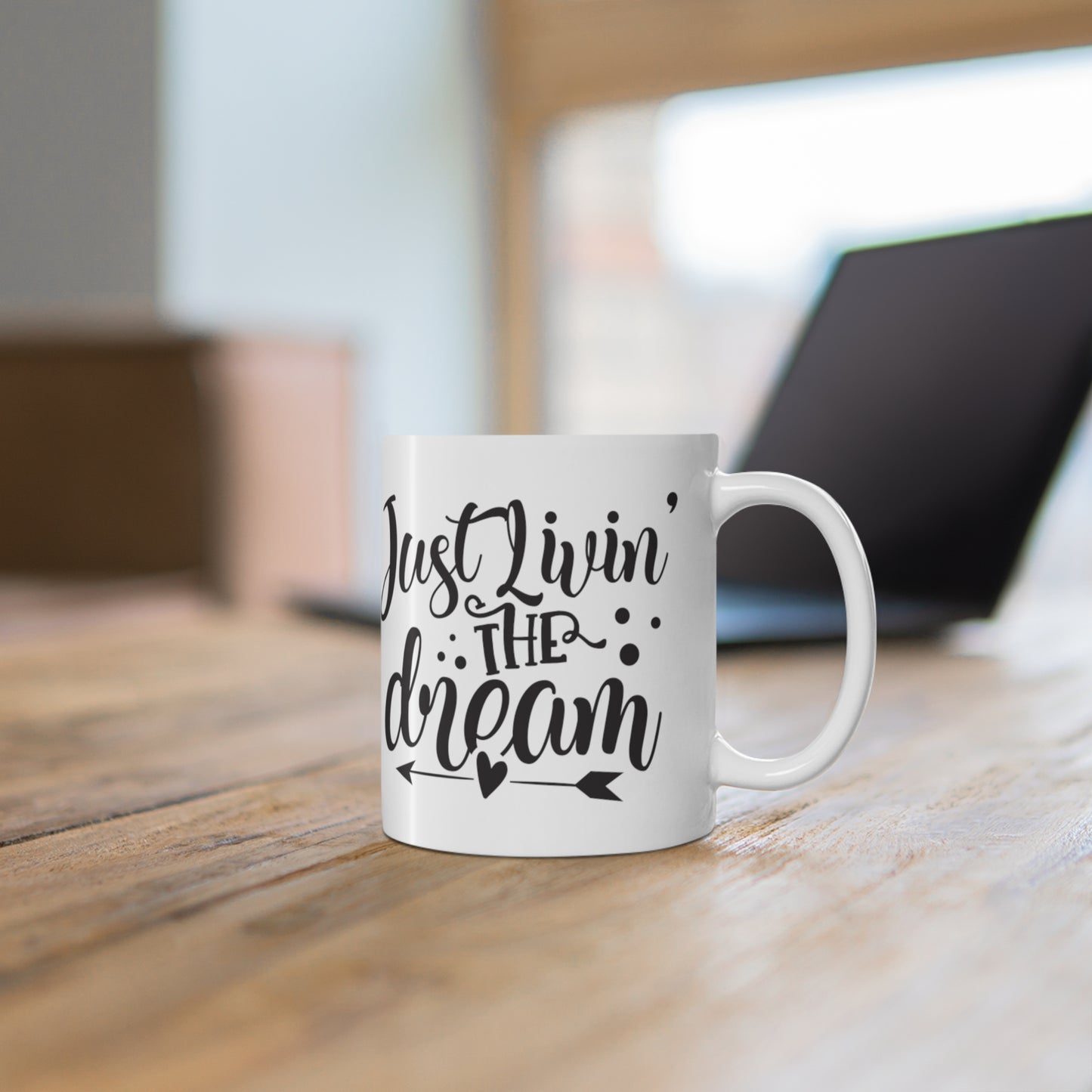 Living the Dream Coffee Cups, 11oz