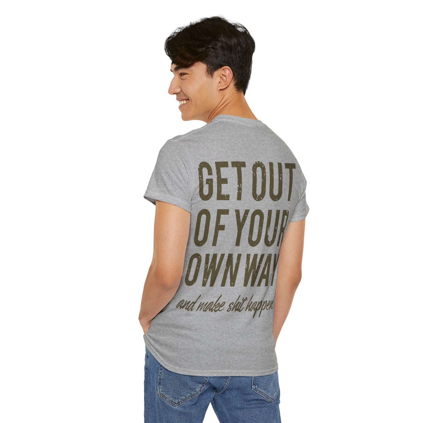 "Make $hit Happen" Unisex Heavy Cotton Tee