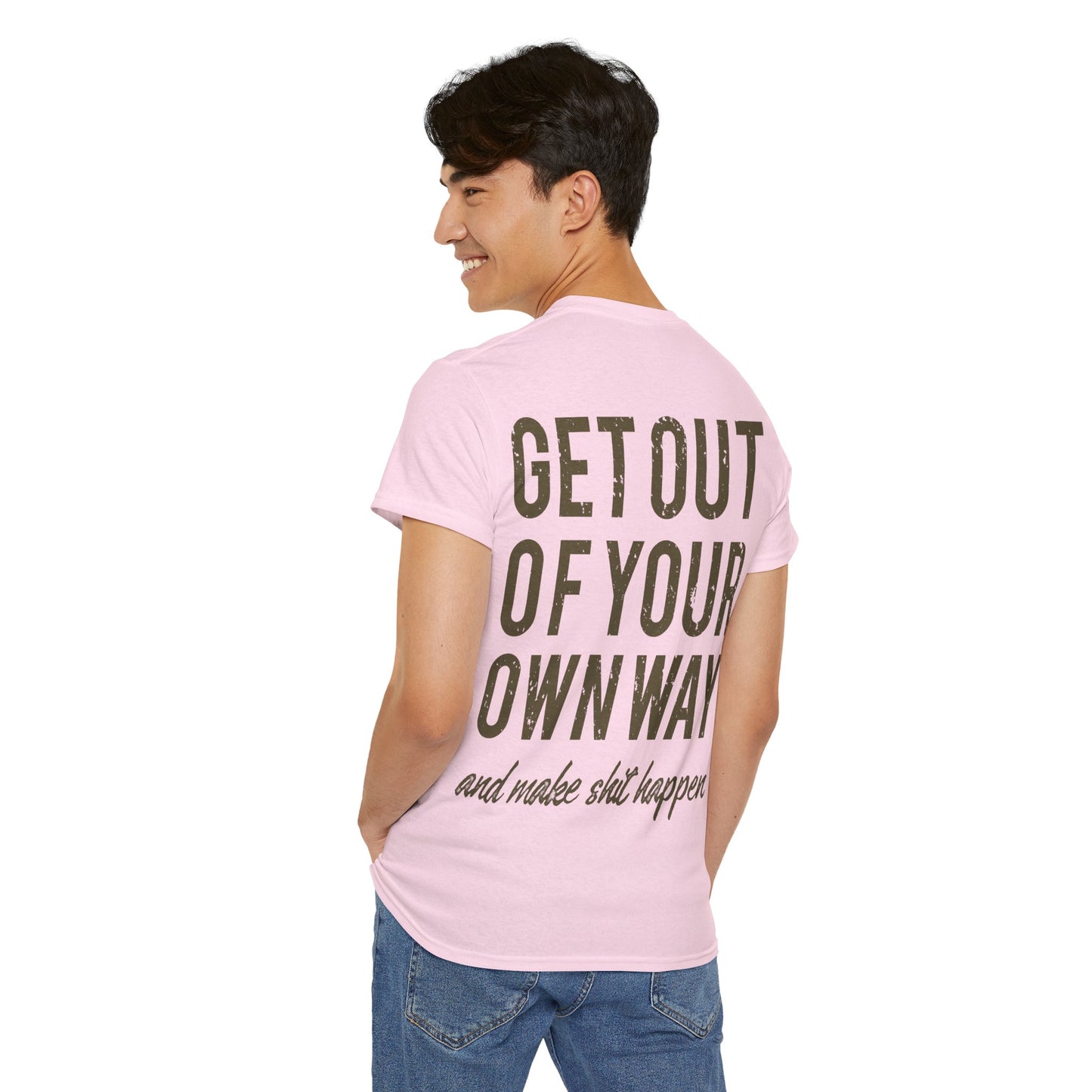 "Make $hit Happen" Unisex Heavy Cotton Tee