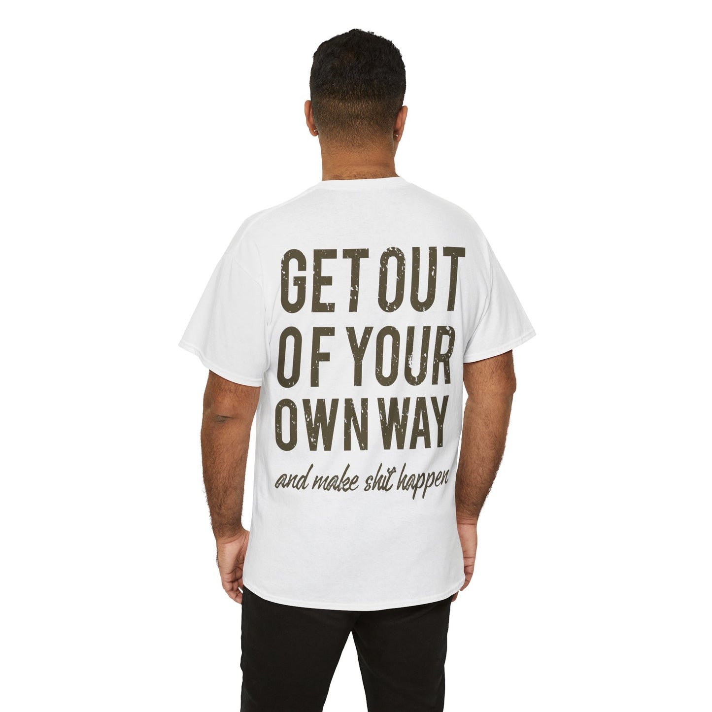 "Make $hit Happen" Unisex Heavy Cotton Tee