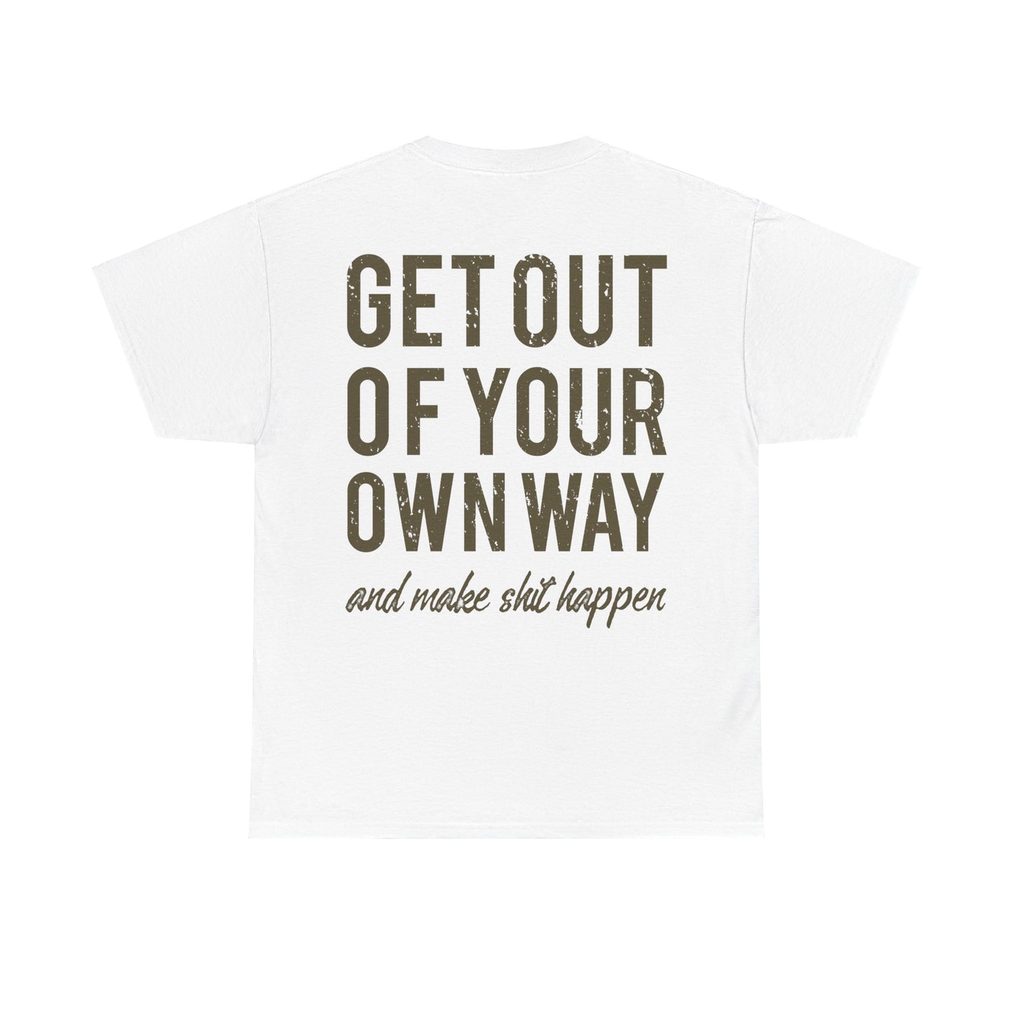 "Make $hit Happen" Unisex Heavy Cotton Tee