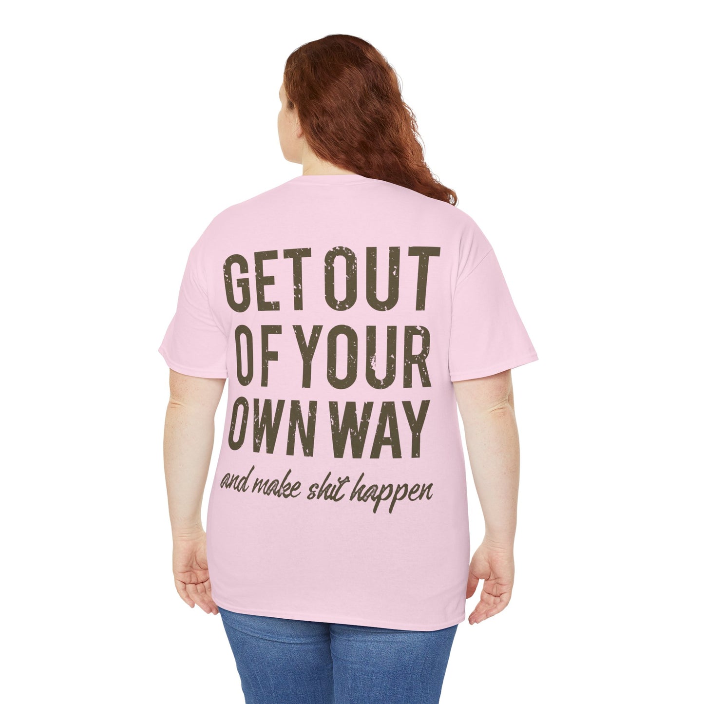 "Make $hit Happen" Unisex Heavy Cotton Tee