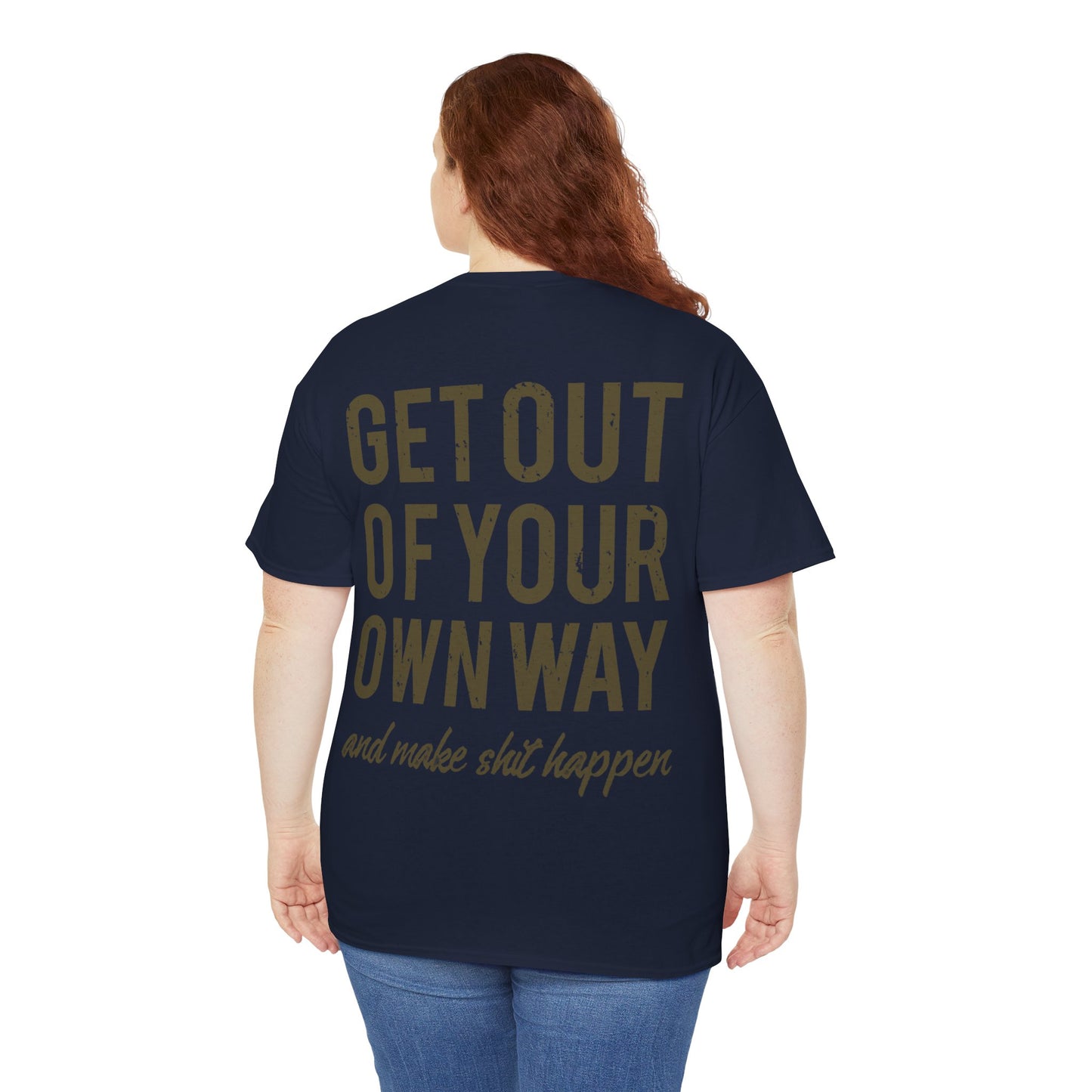 "Make $hit Happen" Unisex Heavy Cotton Tee
